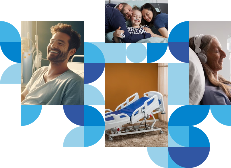 Aluguel de camas e móveis hospitalares